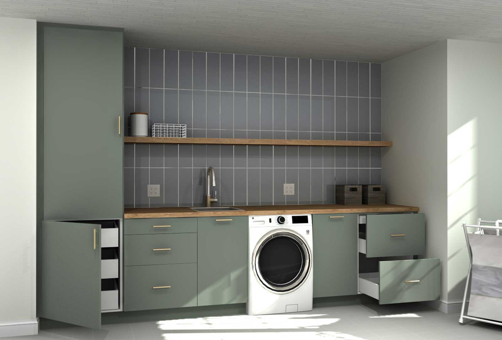 Laundry Cabinet Systems