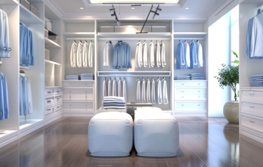 how to design a closet layout