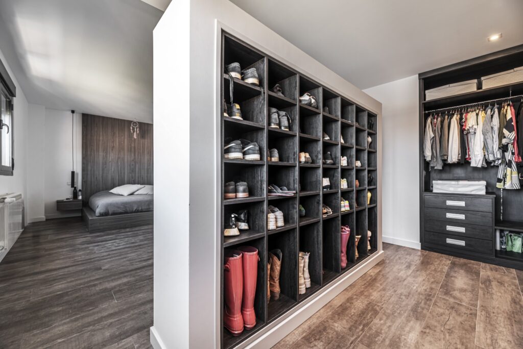 Closet Shelves for Shoes