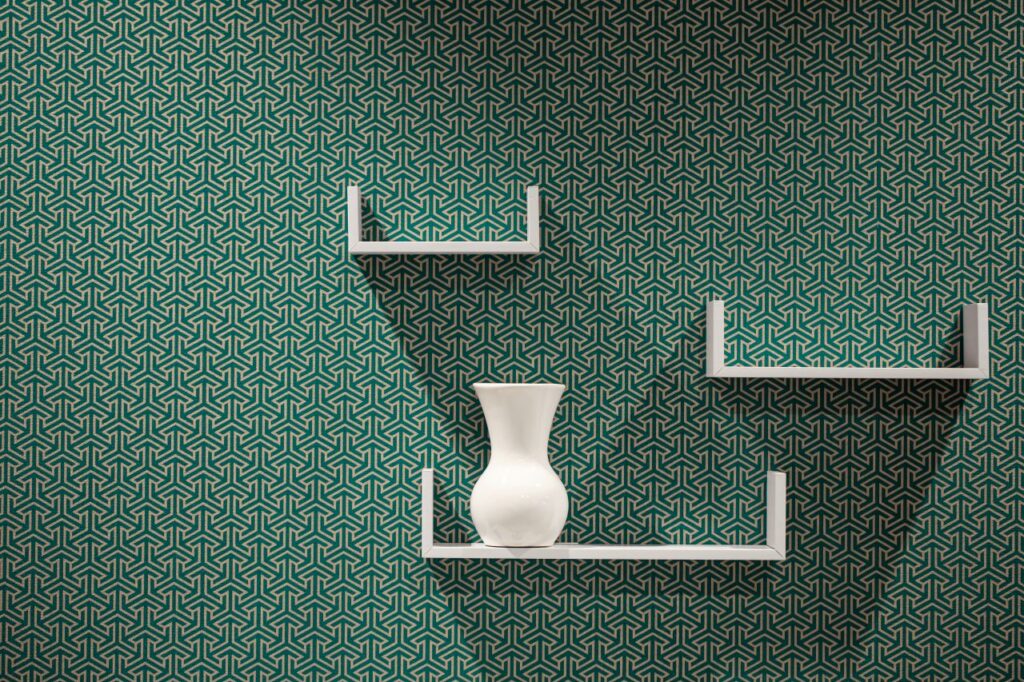 Office wall shelves system
